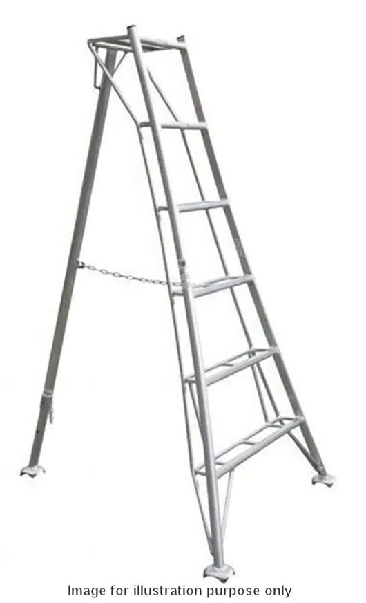 Hendon Aluminium 1 Leg Adjustable Tripod Ladder