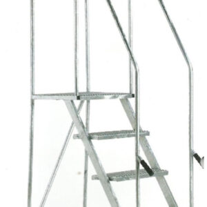 BJ38 Series Lift and Push Mobile Safety Steps