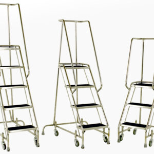 Steptek Stainless Steel Mobile Steps