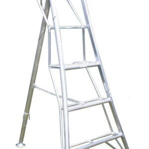 Hendon 3.6m Aluminium 1 Leg Adjustable Tripod Ladder with Platform