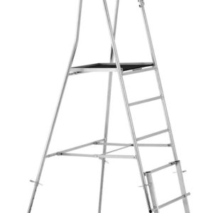 Henchman 2.1m Aluminium Hi-Step Midi Garden Ladder