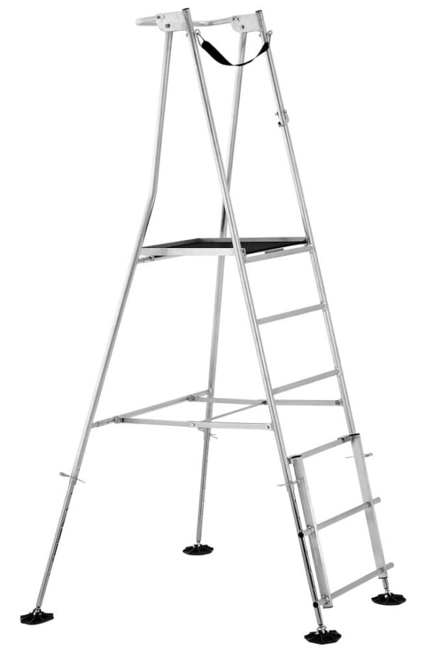 Henchman 2.1m Aluminium Hi-Step Midi Garden Ladder