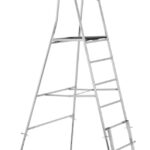 Henchman 2.4m Aluminium Hi-Step Senior Garden Ladder