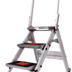 Little Giant 3 Tread Aluminium Safety Step