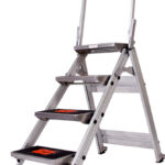 Little Giant 4 Tread Aluminium Safety Step
