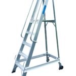 Lyte 5 Tread Aluminium Warehouse Steps