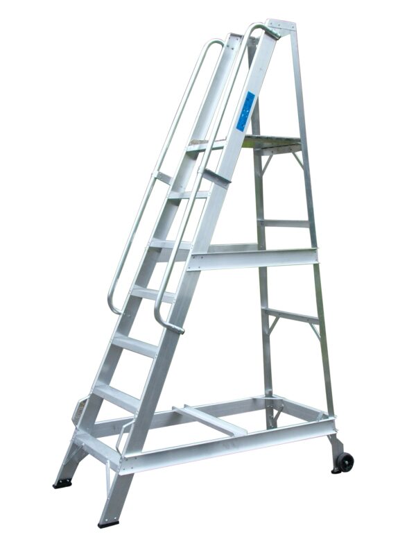 Lyte 7 Tread Aluminium Warehouse Steps