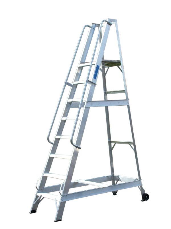 Lyte 8 Tread Aluminium Warehouse Steps