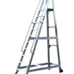 Lyte 10 Tread Aluminium Warehouse Steps