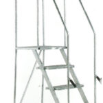 BJ38 Series 5 Tread Lift and Push Mobile Safety Step
