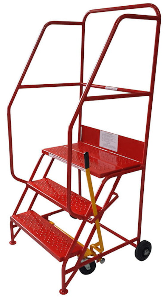 Klime-Ezee 3 Tread Extra Wide Mobile Step