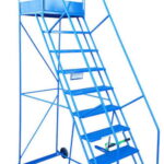 Klime-Ezee 9 Tread Extra Wide Mobile Step