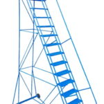 Klime-Ezee 15 Tread Knock-Down Mobile Step