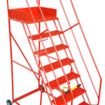 Klime-Ezee 5 Tread Industrial Heavy Duty Mobile Step