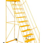 Klime-Ezee 11 Tread Industrial Heavy Duty Mobile Step