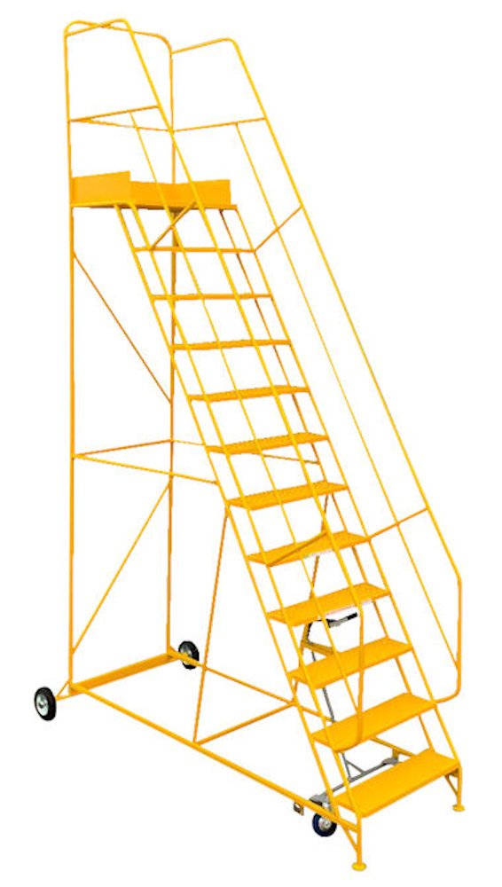 Klime-Ezee 12 Tread Industrial Heavy Duty Mobile Step