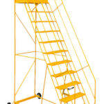 Klime-Ezee 15 Tread Industrial Heavy Duty Mobile Step