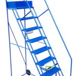 Klime-Ezee 9 Tread Industrial Mobile Safety Step