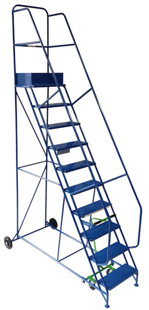 Klime-Ezee 10 Tread Industrial Mobile Safety Step