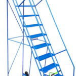 Klime-Ezee 11 Tread Industrial Mobile Safety Step
