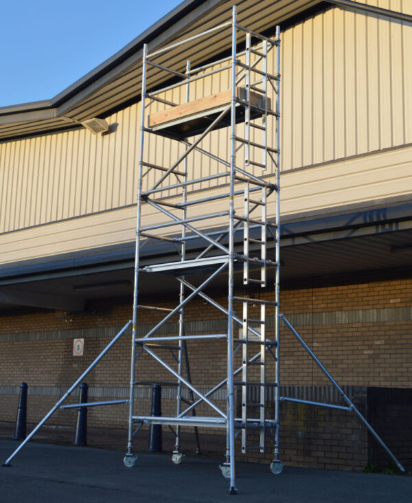 Lyte HiLyte500 Industrial Tower 1.8m x 0.85m Wide (Single Width) - 4.7m Platform
