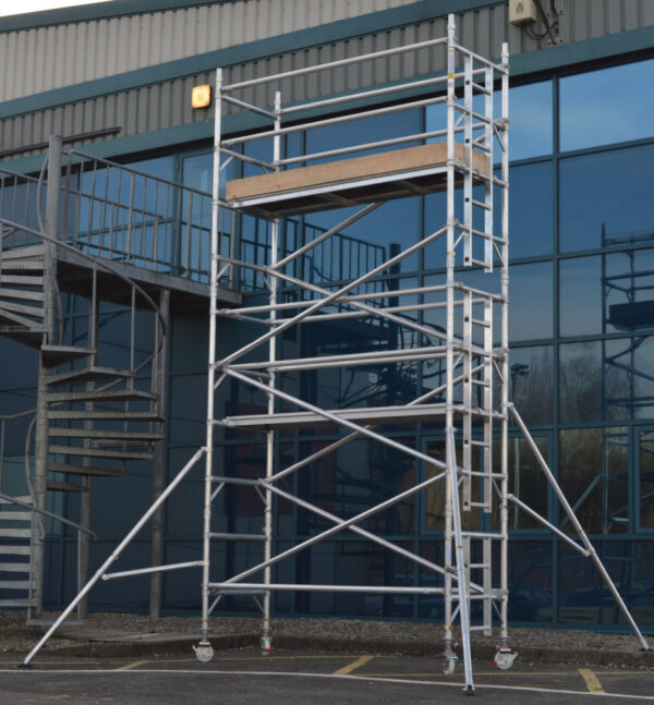 Lyte HiLyte500 Industrial Tower 2.5m x 0.85m Wide (Single Width) - 4.2m Platform