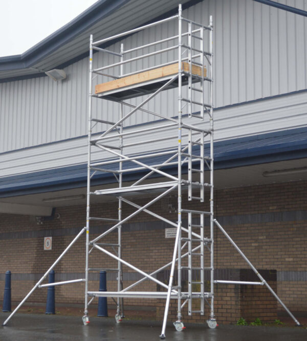 Lyte HiLyte500 Industrial Tower 2.5m x 0.85m Wide (Single Width) - 4.7m Platform