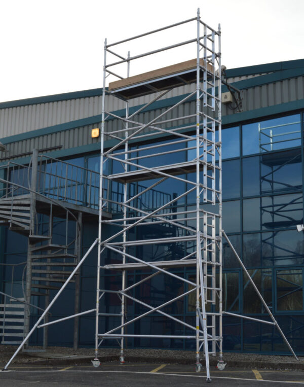 Lyte HiLyte500 Industrial Tower 2.5m x 0.85m Wide (Single Width) - 6.2m Platform