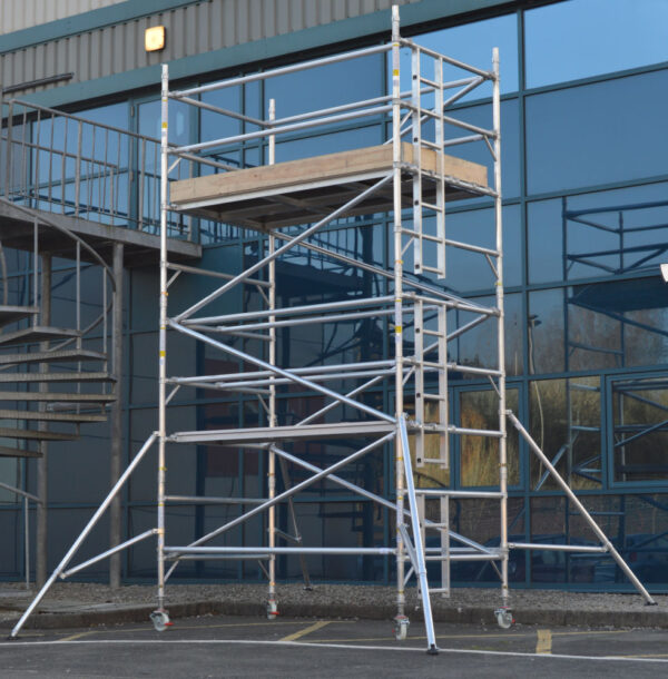 Lyte HiLyte500 Industrial Tower 2.5m x 1.45m Wide (Double Width) - 3.7m Platform