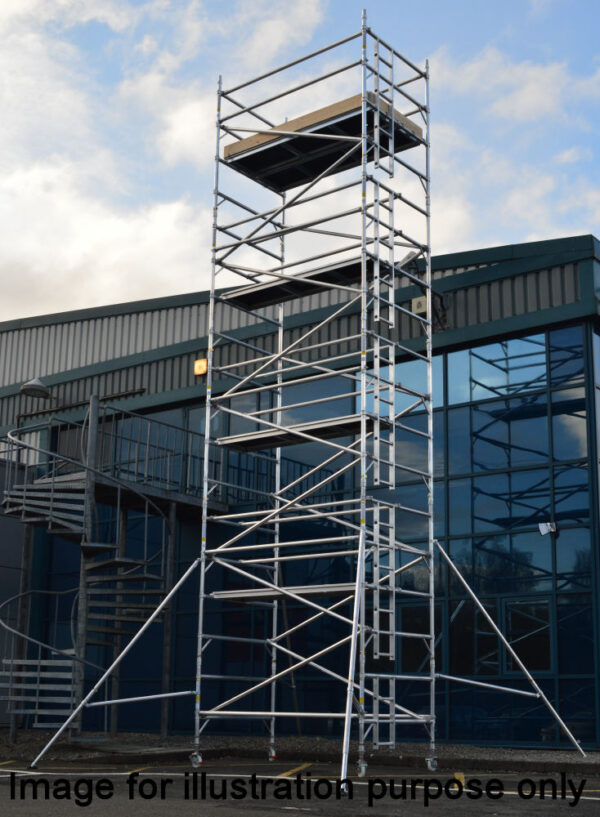 Lyte HiLyte500 Industrial Tower 2.5m x 1.45m Wide (Double Width) - 9.7m Platform