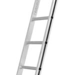 Hymer Blackline 2.31m Single Section EN131 Pro Aluminium Ladder