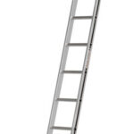 Hymer Blackline 3.42m Single Section EN131 Pro Aluminium Ladder