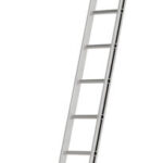 Hymer Blackline 4.0m Single Section EN131 Pro Aluminium Ladder