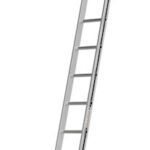 Hymer Blackline 4.5m Single Section EN131 Pro Aluminium Ladder