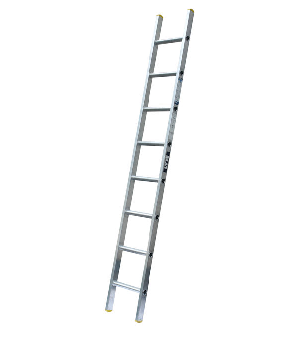 Lyte 2.5m Single Section EN131 Pro Aluminium Ladder