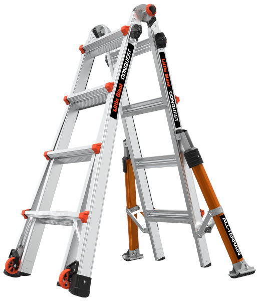Little Giant Conquest All-Terrain 4x4 Multi-Purpose Ladder