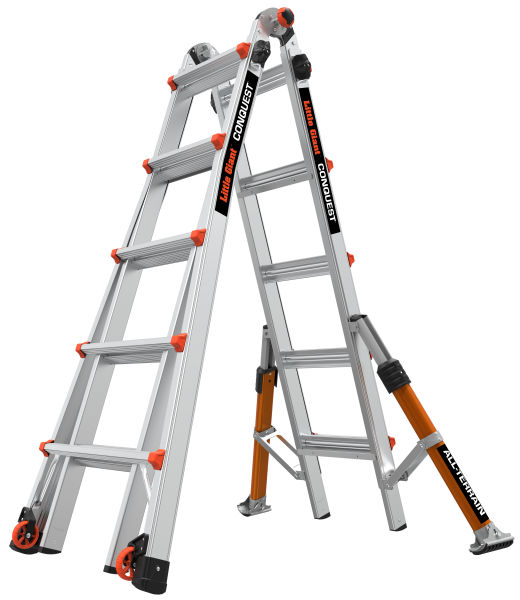 Little Giant Conquest All-Terrain 5x4 Multi-Purpose Ladder