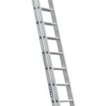 Lyte 4.5m Industrial 2-Section EN131 Pro Aluminium Extension Ladder