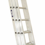 Lyte 3.0m 3-Section Industrial EN131 Pro Aluminium Extension Ladder