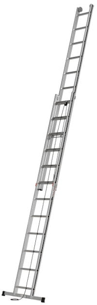 Hymer 3.5m 2-Section EN131 Pro Rope Operated Extension Ladder