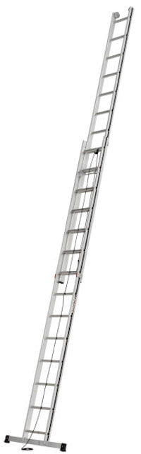 Hymer 4.0m 2-Section EN131 Pro Rope Operated Extension Ladder