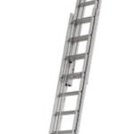 HYMER 4.0m 3-Section EN131 Pro Rope Operated Extension Ladder