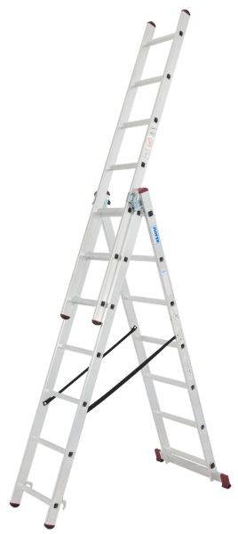 Krause Corda 2.25m EN131 Pro Aluminium Combination Ladder