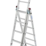 Krause Corda 2.5m EN131 Pro Aluminium Combination Ladder