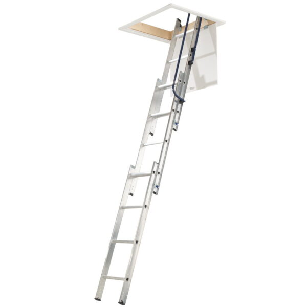 Werner 3.0m 3-section Easy Stow Aluminium Loft Ladder