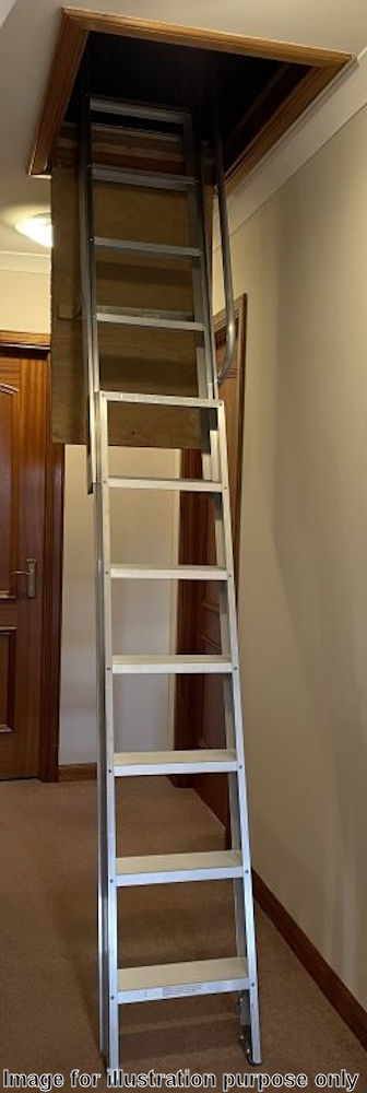 Ramsay 3.10m Aluminium Loft Ladder