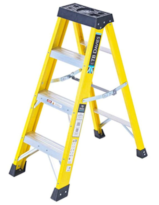 TB Davies 4 Tread EN131 Pro INSUL8-S GRP Swingback Step