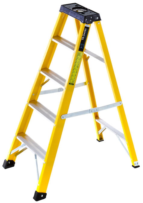 TB Davies 5 Tread EN131 Pro INSUL8-S GRP Swingback Step