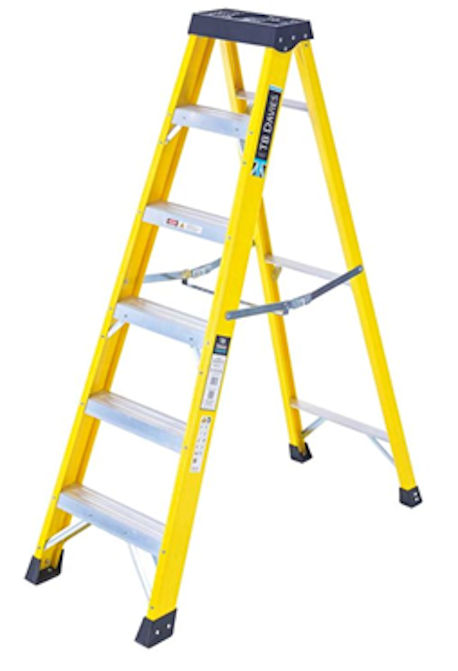 TB Davies 6 Tread EN131 Pro INSUL8-S GRP Swingback Step