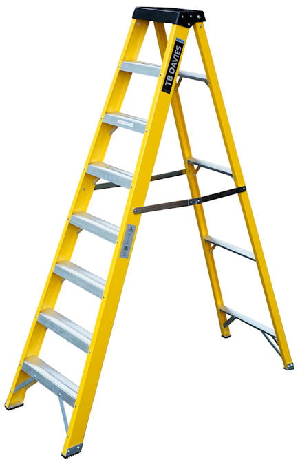 TB Davies 8 Tread EN131-Pro INSUL8-S GRP Swingback Step